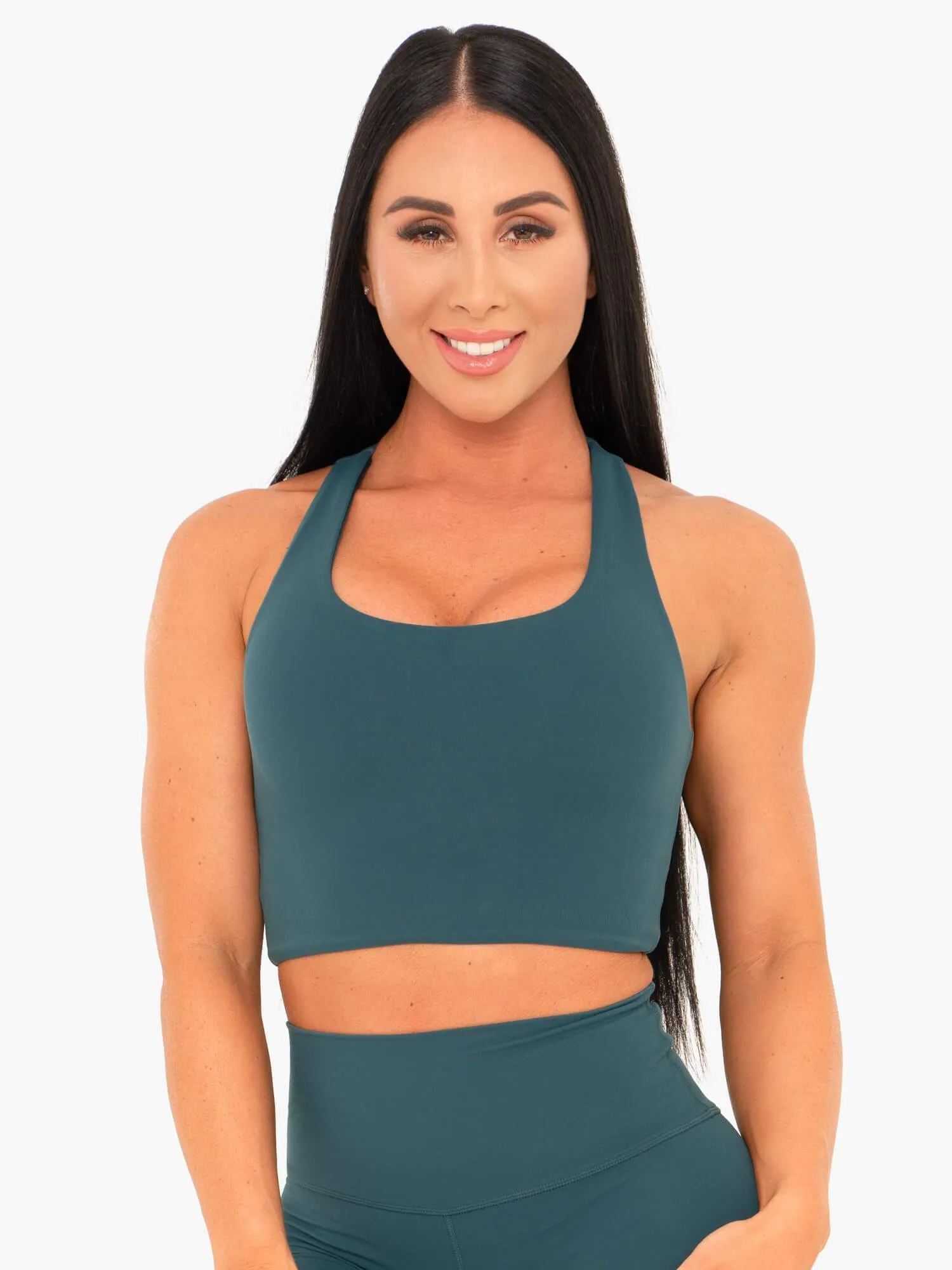 Comfortable Shape NKD Sports Bra - Teal