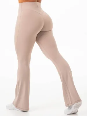 NKD Flared Leggings - Almond RegularFit snag resistant