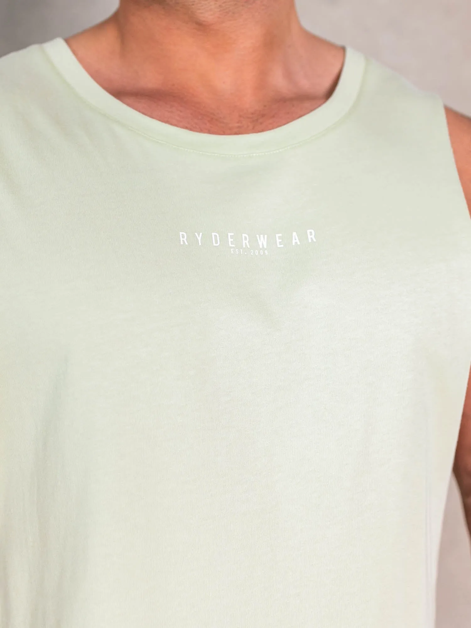 Yoga Friendly Back Design Air Force NRG Baller Tank - Matcha