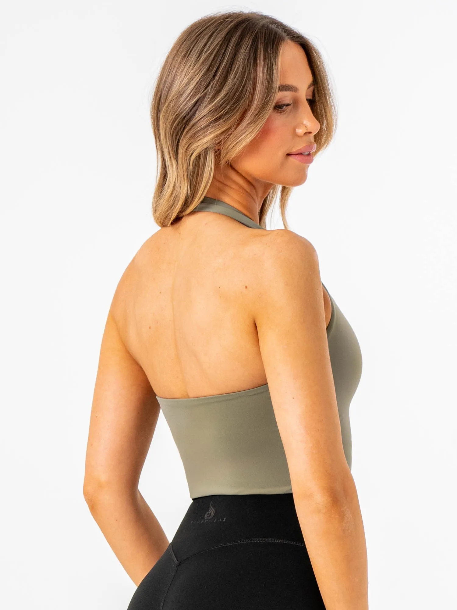 NKD Halter Tank - Desert Sage Eco Friendly Material