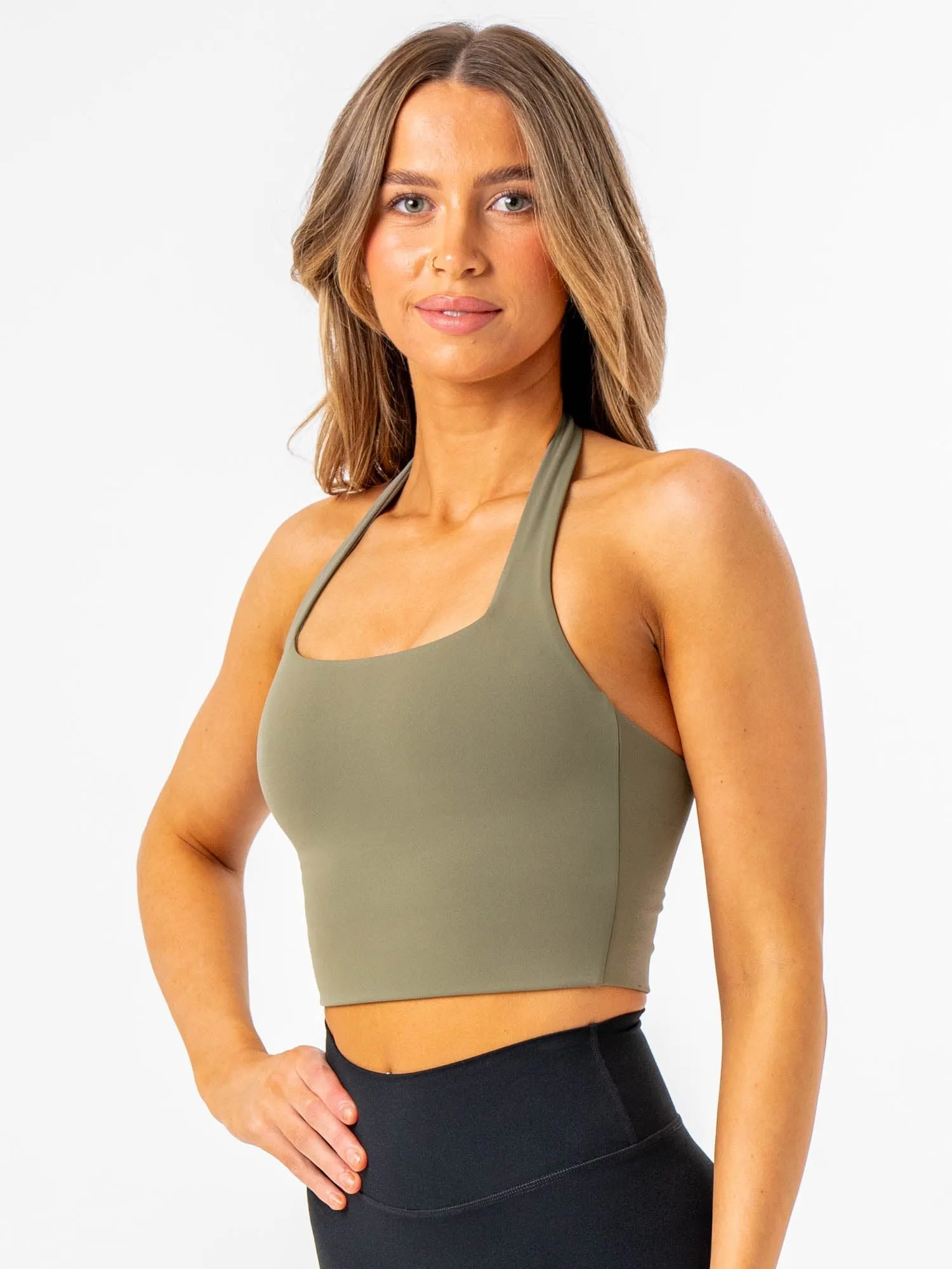 Water Repellent Coating NKD Halter Tank - Desert Sage