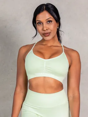 NRG Seamless Sports Bra - Matcha Temperature control AllDayComfort
