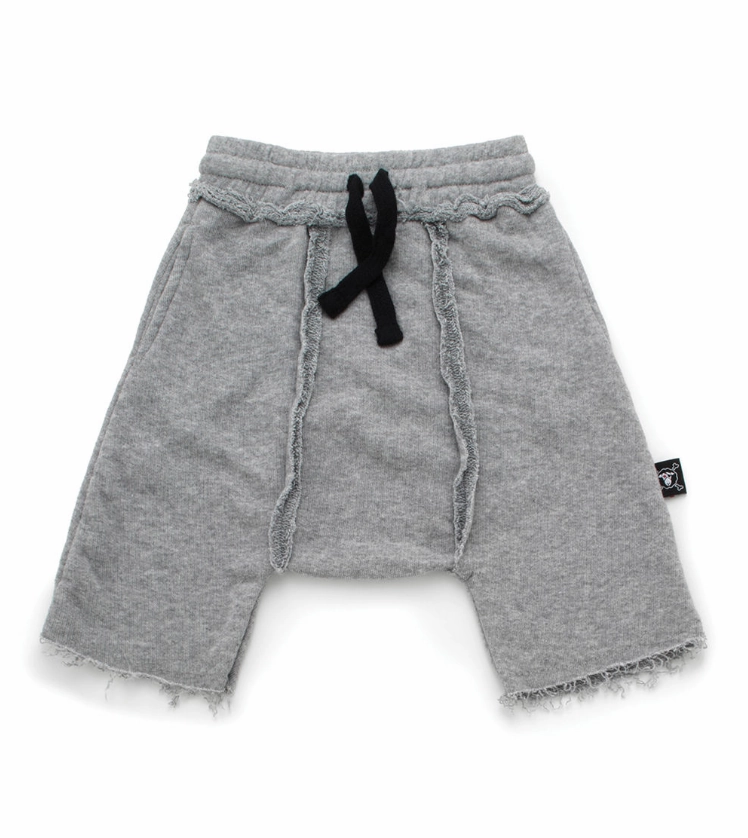 Tie dyed kids' clothes Toddler Nununu Kids Harem Sweatshirts - Heather Grey