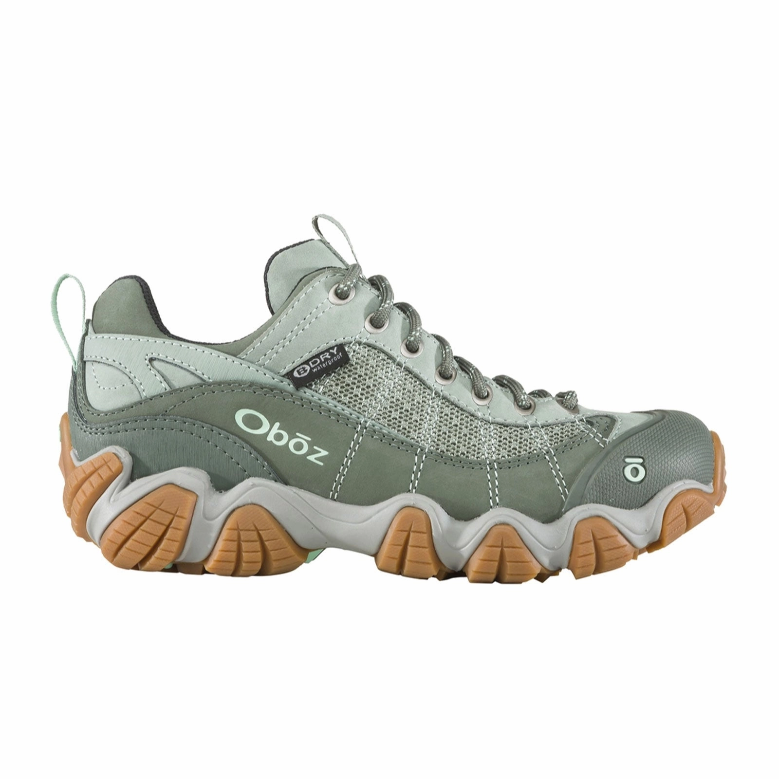 Casual Footwear Fit Low Effort Oboz Firebrand II Low B-DRY Hiking Shoe (Women) - Pale Moss