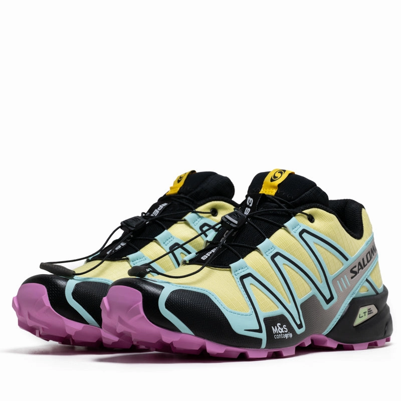 Salomon Speedcross 3 - Yellow Iris/Iced Aqua Relax Mode Way Firm