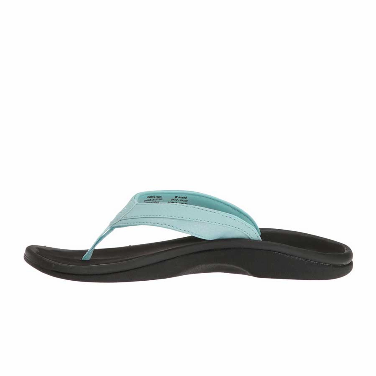 All terrain Smooth Fit OluKai 'Ohana Sandal (Women) - Sea Glass/Black