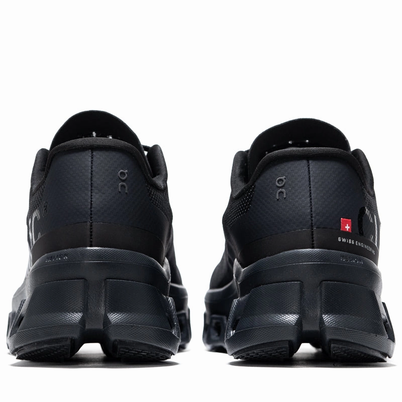 On Cloudmonster - All Black Neat Design No Lace