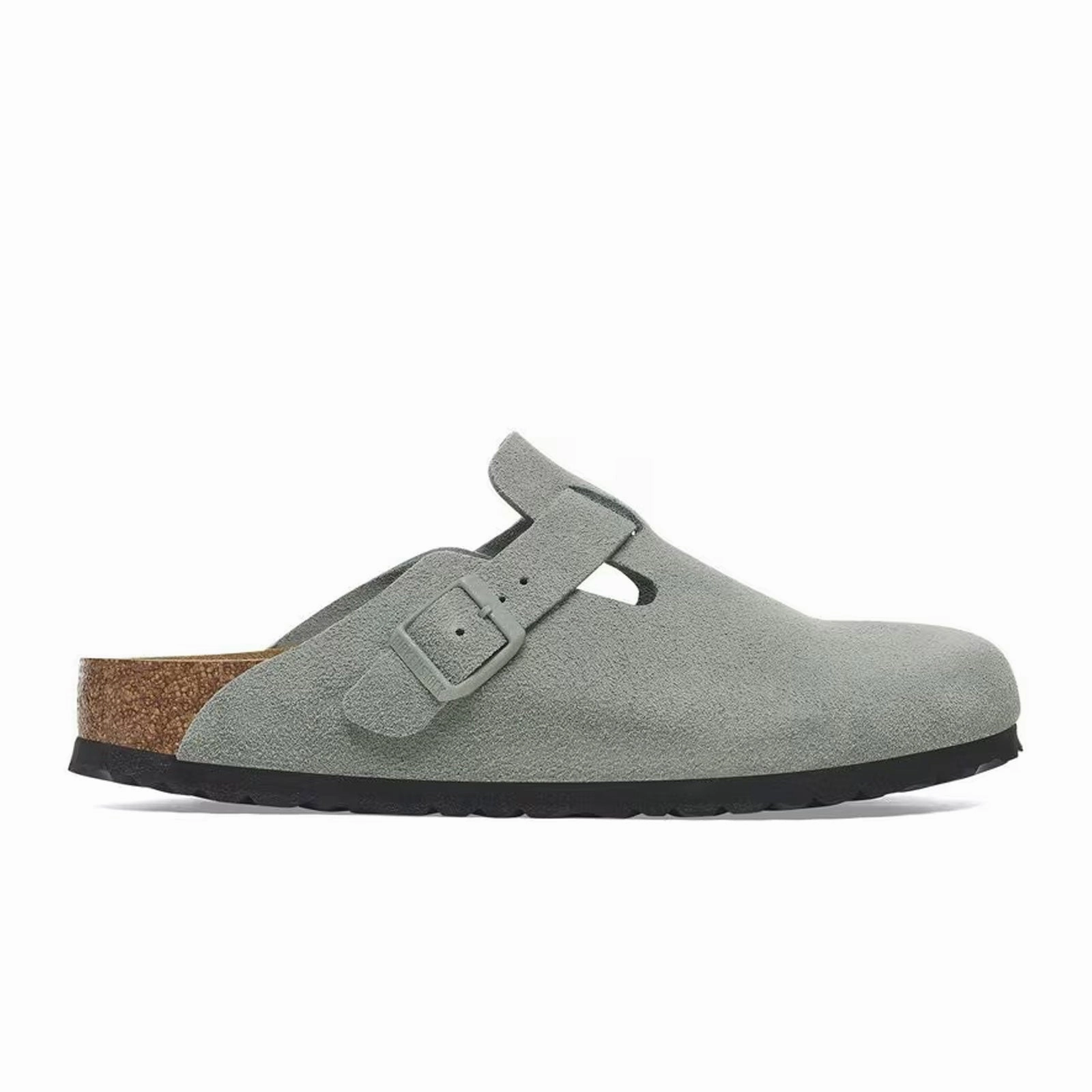Fast pace Birkenstock Boston Soft Footbed Narrow Clog (Women) - Pure Sage Suede