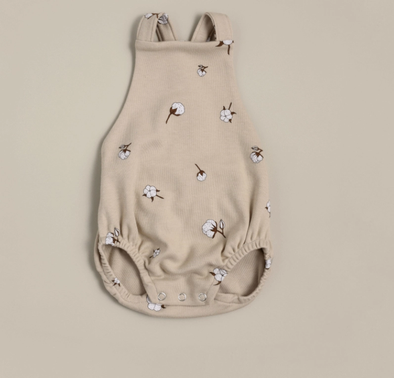 Loose Organic Zoo Bloomers witn Braces in Cottonfield