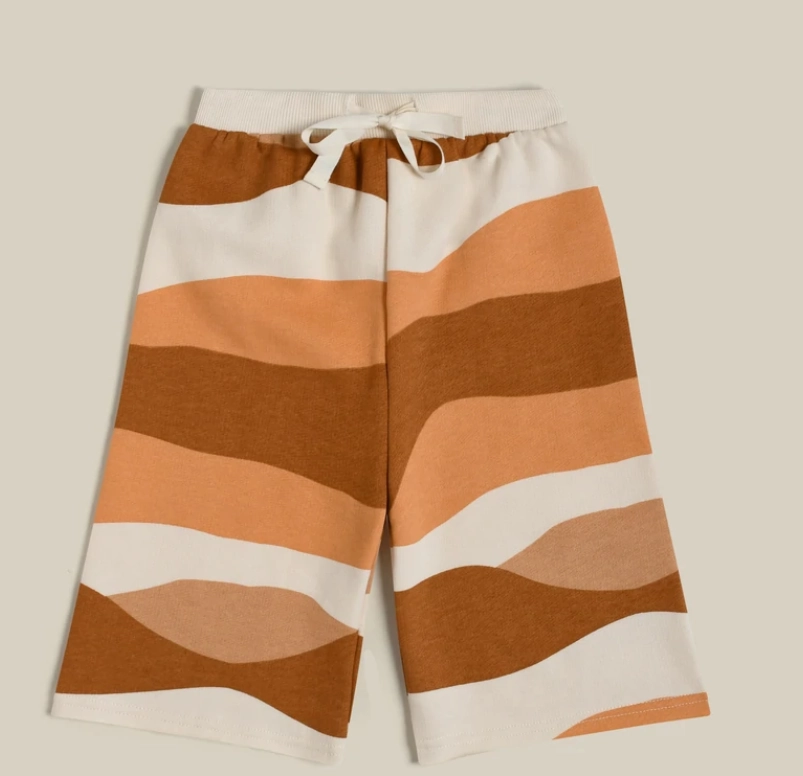 Colorful kids' clothes Organic Zoo Wide Leg Rolling Hills - Sand Dunes