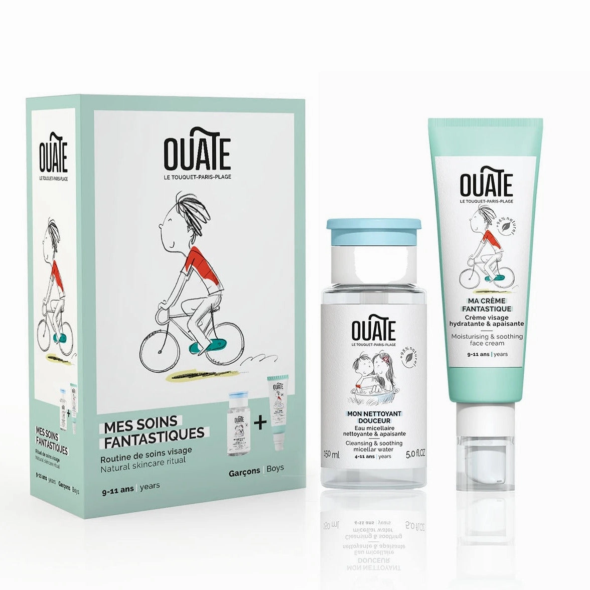 OUATE Boys Duo Set MY FANTASTIC SKINCARE ROUTINE Fitted best - selling