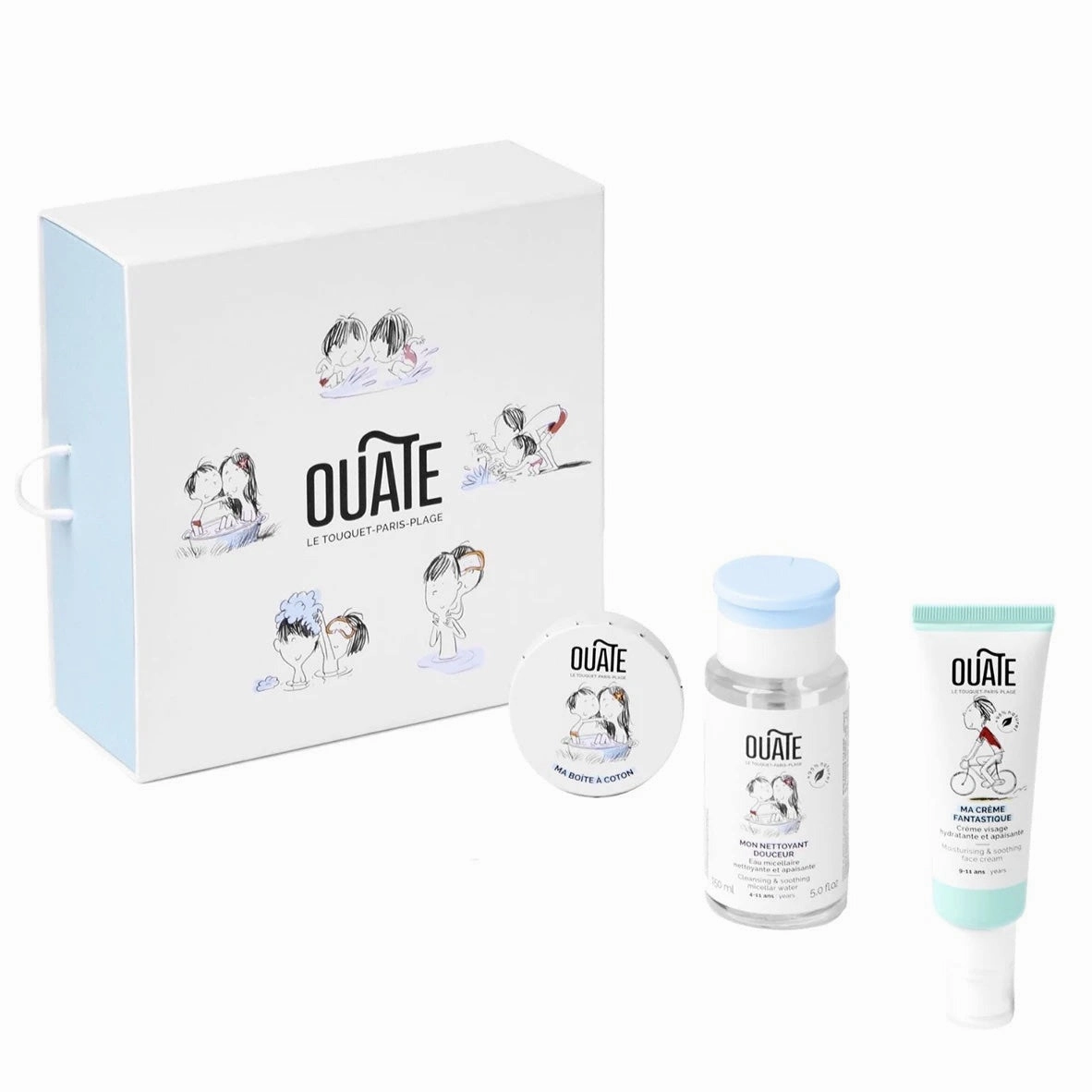 OUATE Boys My Fantastic B Ouate 3-Piece Beauty Set lined