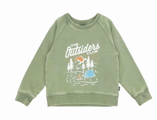 Outsiders Fleece Pullover - Sage Modern