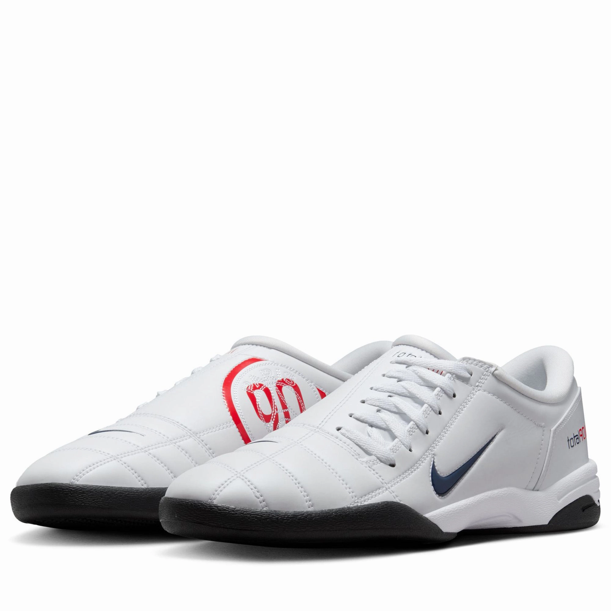 Paris Saint-Germain x Nike T90 - White/Midnight Navy Preppy Mood