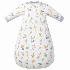 Nest Designs Baby 3.5 TOG Organic Cotton Long Sleeve Sleep Bag - Giraffe Shapes Choir clothes for children Fall