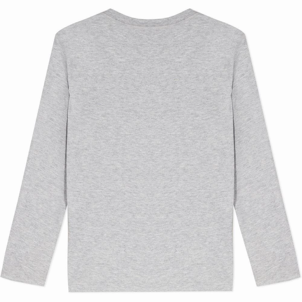 Paul Smith Junior Kids Goggle Dino Long Sleeve Tee Shirt Little girl Soft kids' fabrics