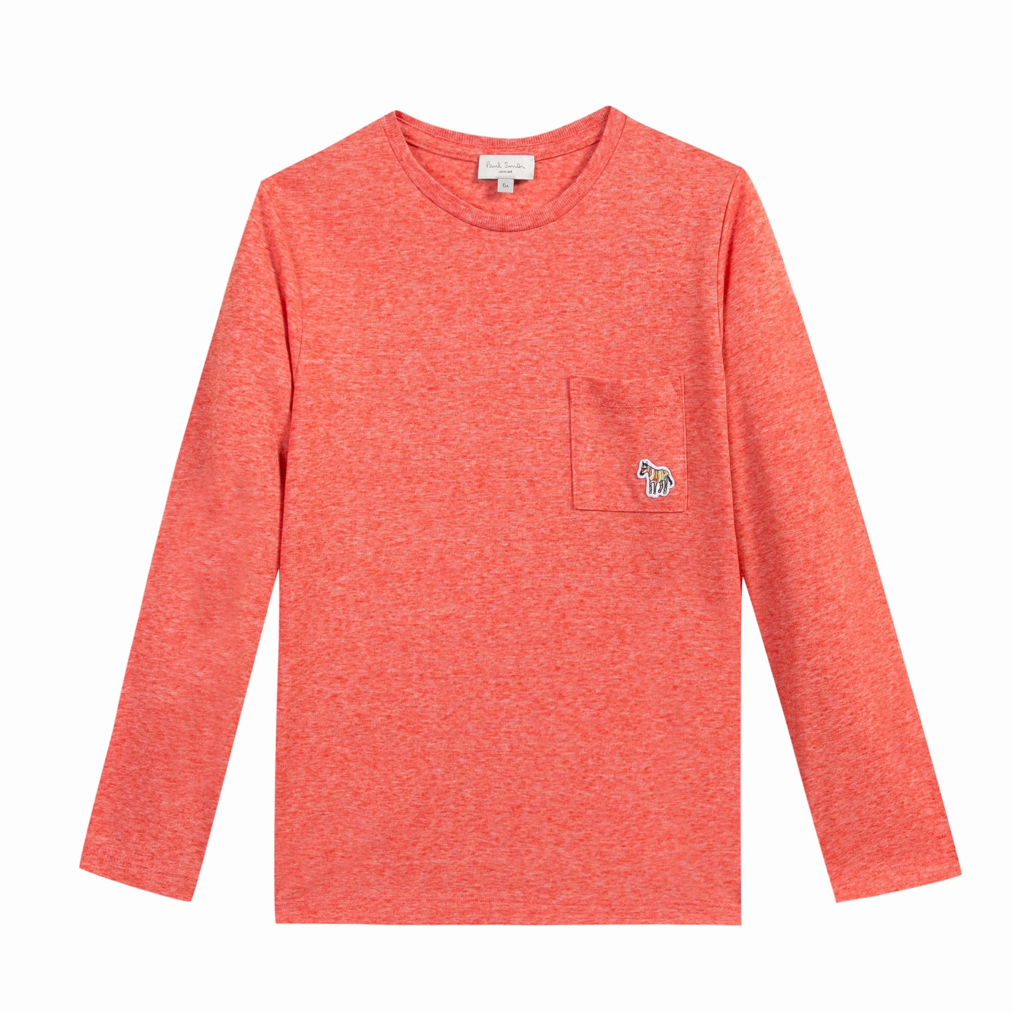 Paul Smith Junior Kids Long Sleeves Solid Tee Shirt Juvenile clothing