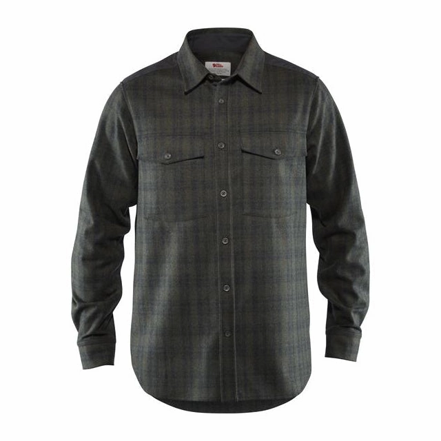 Men's Ovik Re-Wool Long Sleeve Shirt Comfy Layer