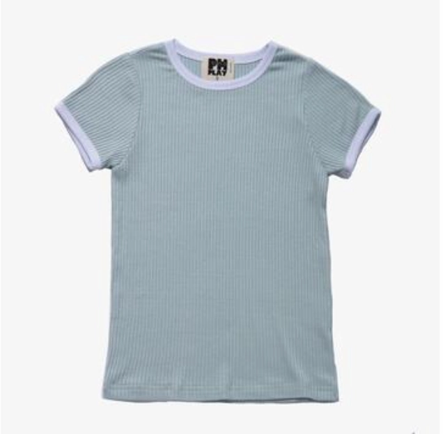 Petite Hailey Kids Ami T-Shirt - Blue School uniform items for kids weekend