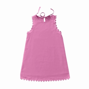 All - Purpose Pink Embroidered Dress
