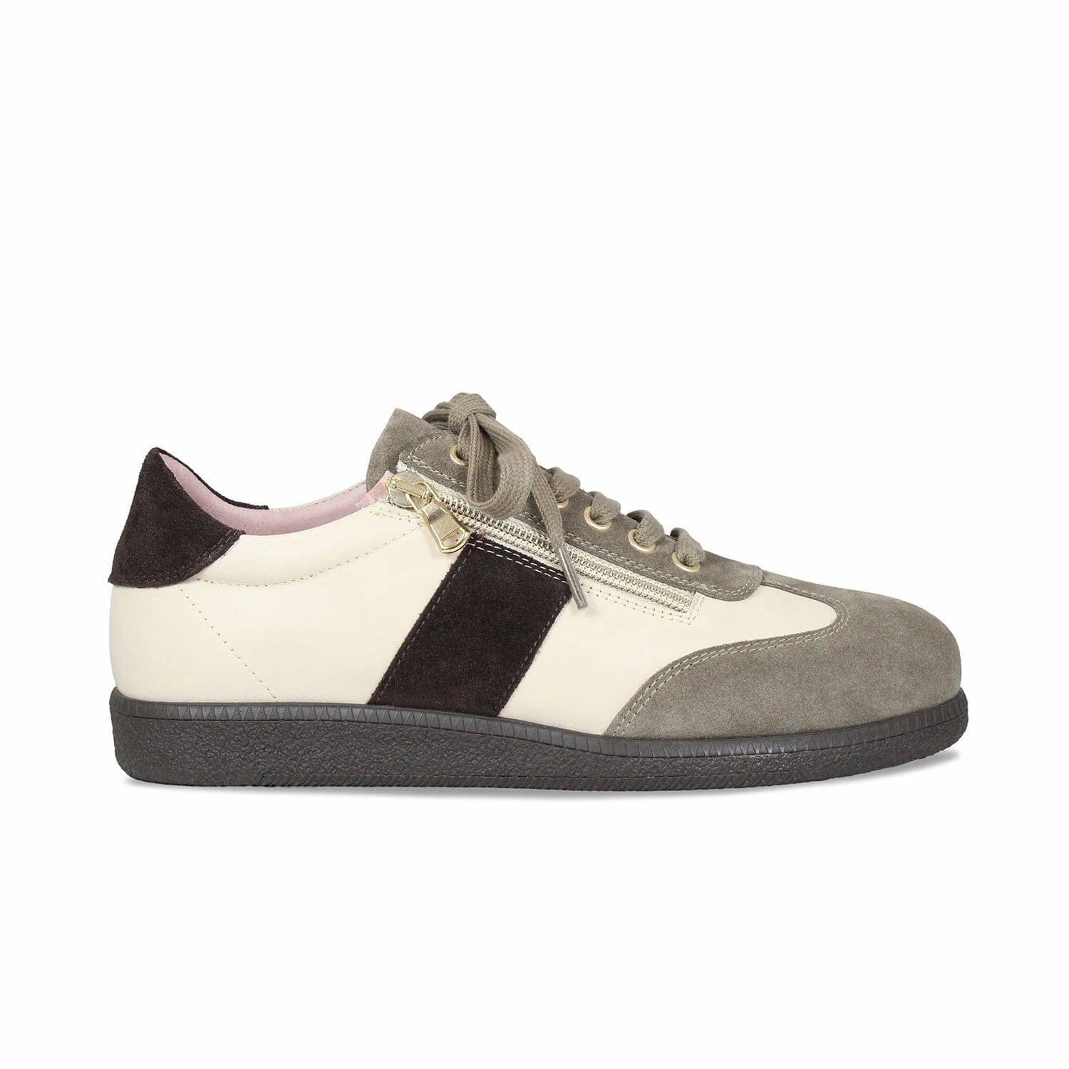 Performance Step Pixie: Cream, Taupe & Brown