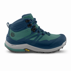 Topo Trailventure 2 Waterproof Hiking Boot (Women) - Ocean/Blue Easy On/Off