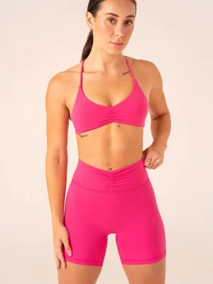 earthy shades Tempo Shorts - Hot Pink