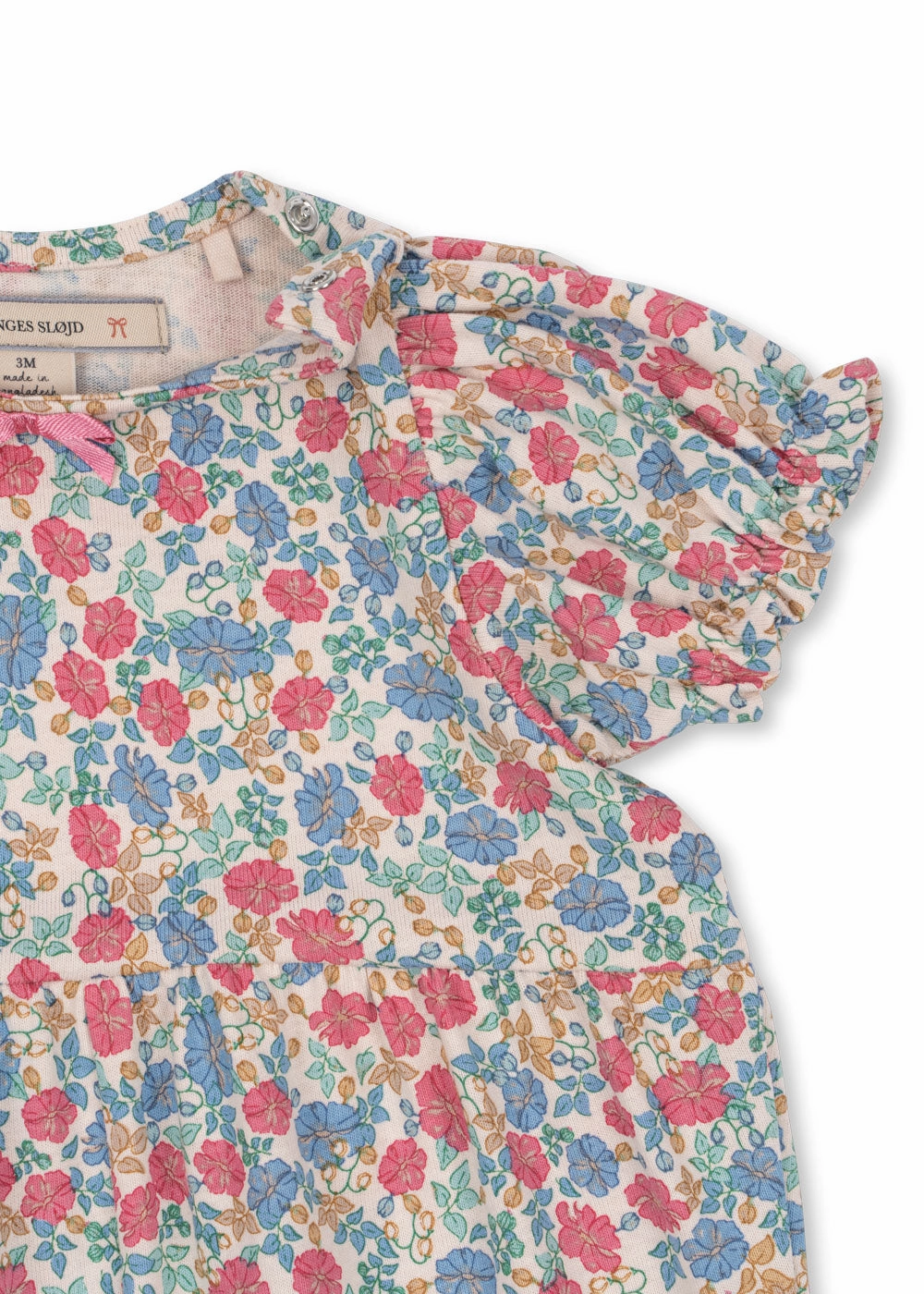 Konges Sloejd Kids Girl Dreya Onesie Gots - Fiola Rayon made kids' clothes