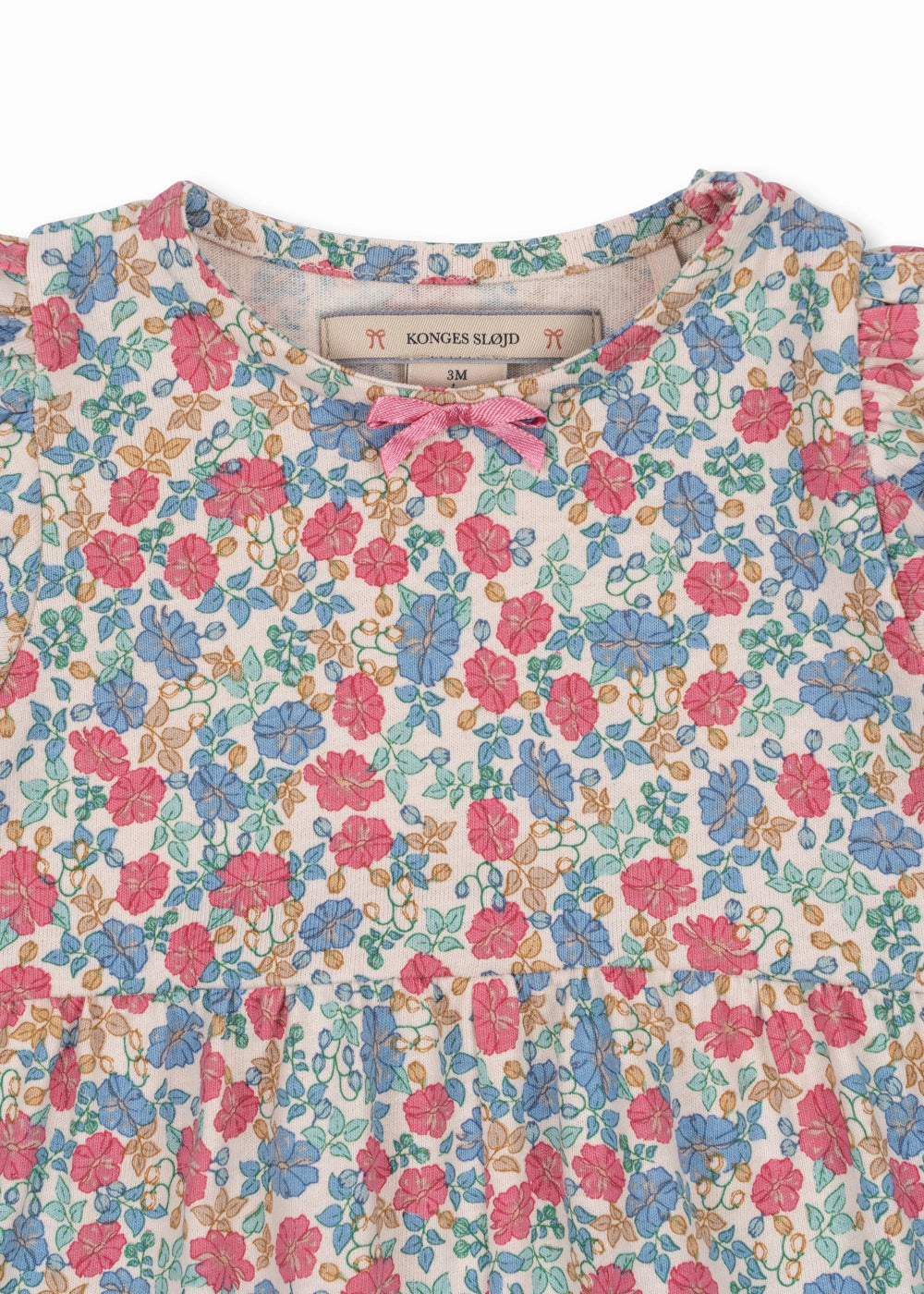 Konges Sloejd Kids Girl Dreya Onesie Gots - Fiola Faux fur kids' clothing