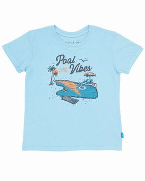 Basketball wear for kids slim Pool Vibes Vintage Tee