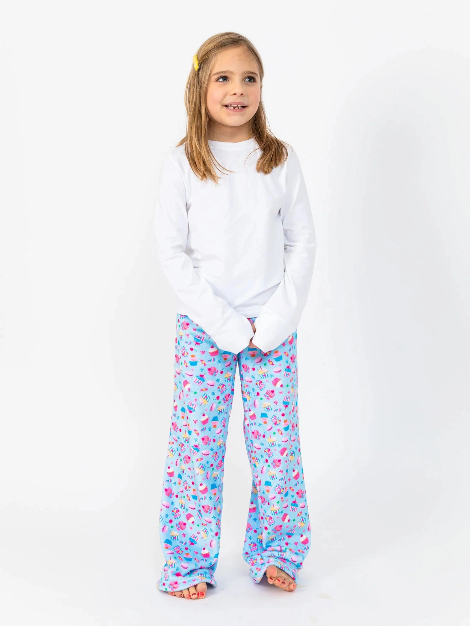 Corduroy clothes for kids Laced Birthday Cupcakes Loungewear Pant