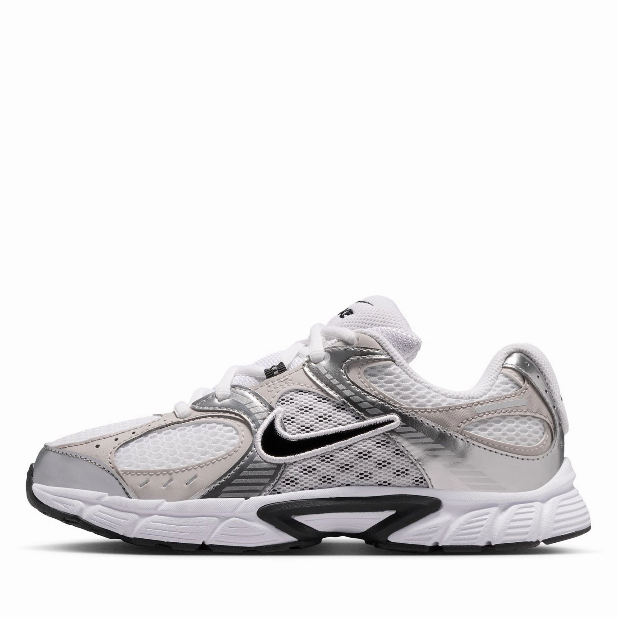 Bright Power Comfortable Leather Footwear Nike V5 RNR (GS) - White/Vast Grey