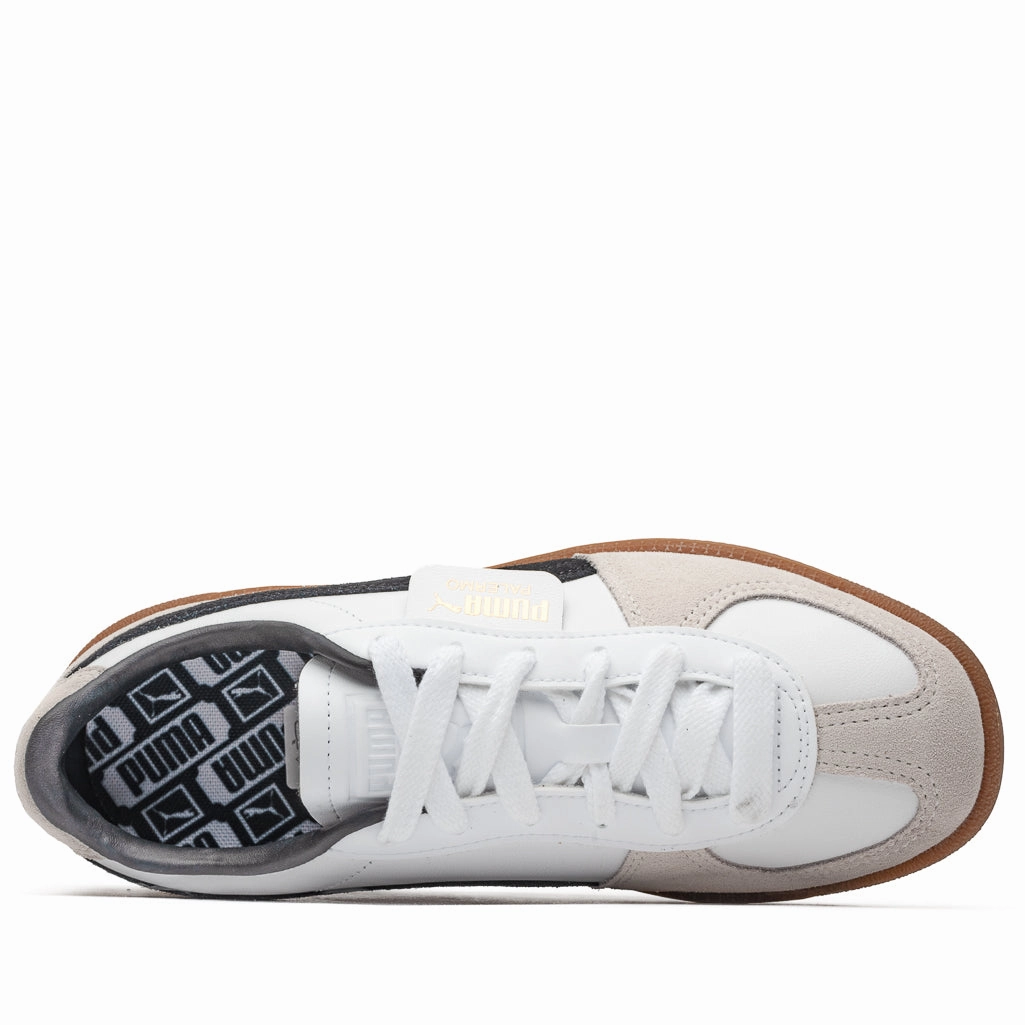 Puma Palermo Leather - White/Vapor Grey Art Spot Lane