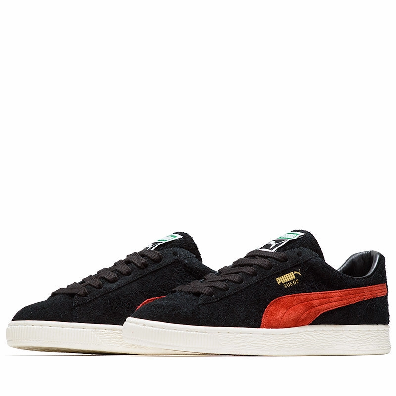 Durable Footwear Fashionable Slip-ons Puma Suede Made In Japan - Black/Red