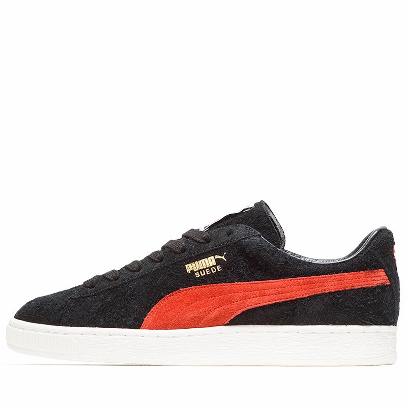 Puma Suede Made In Japan - Black/Red Practical Design Sophisticated Style