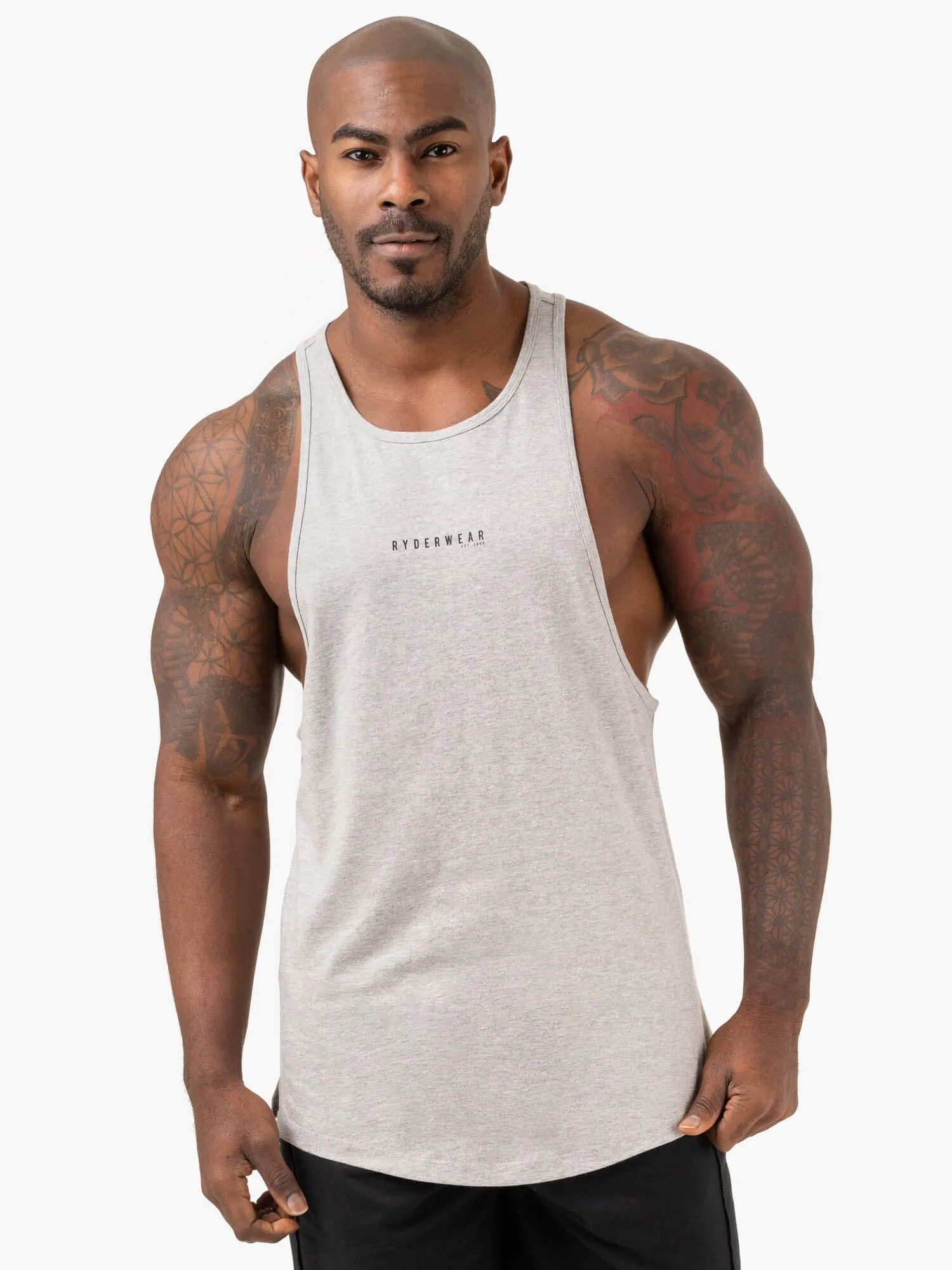 Stability - optimized Dynamic Fit Design Pursuit Baller Tank - Light Grey Marl