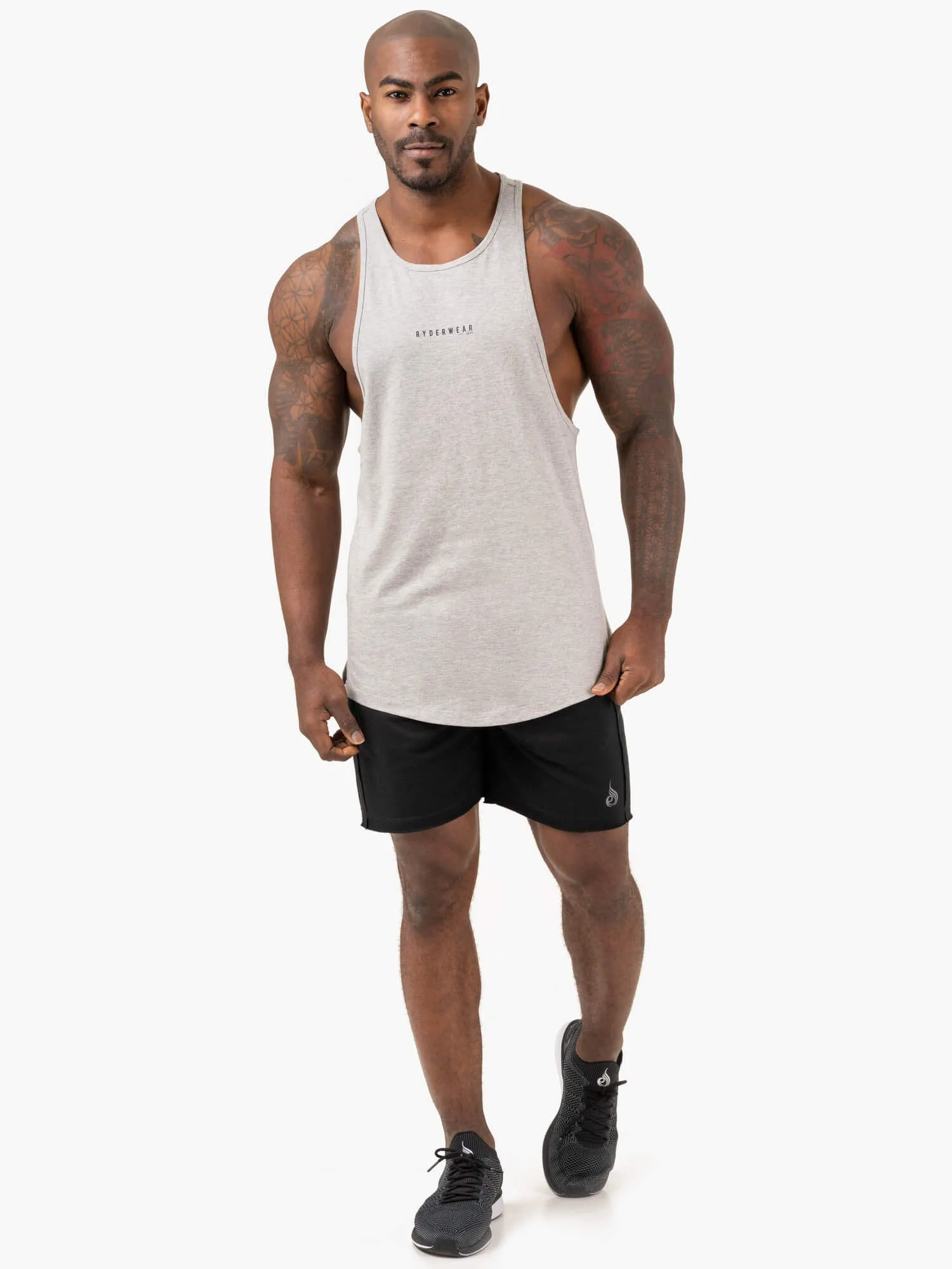 Essential Fit low pressure Pursuit Baller Tank - Light Grey Marl