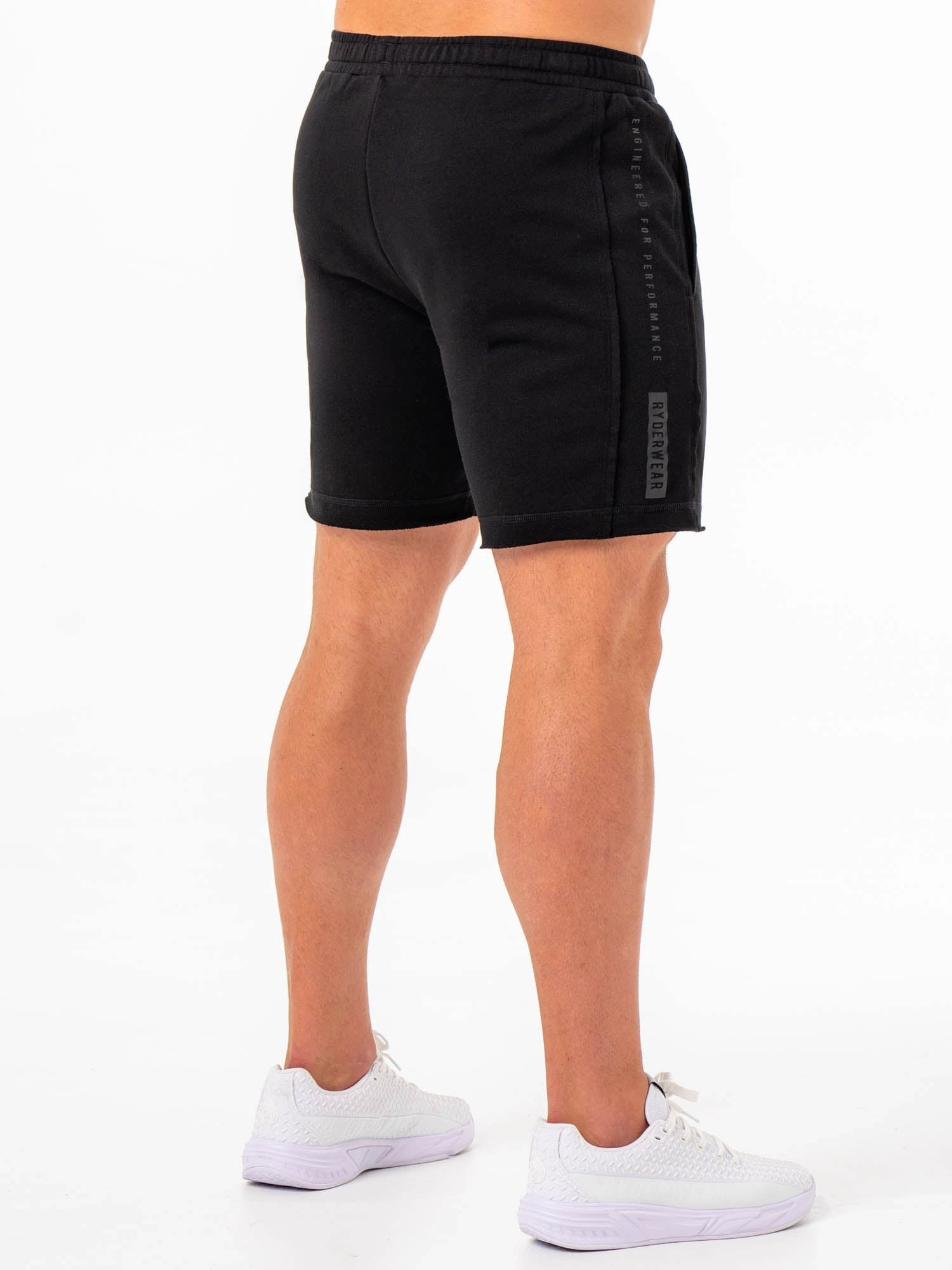 Pursuit Track Shorts - Black dance clothing Slimming Effect