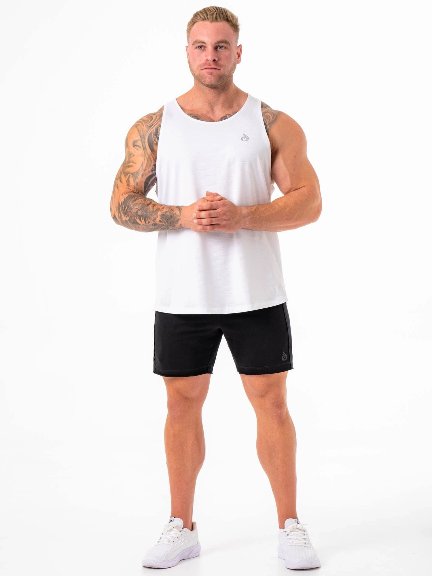 mid-rise Pursuit Track Shorts - Black