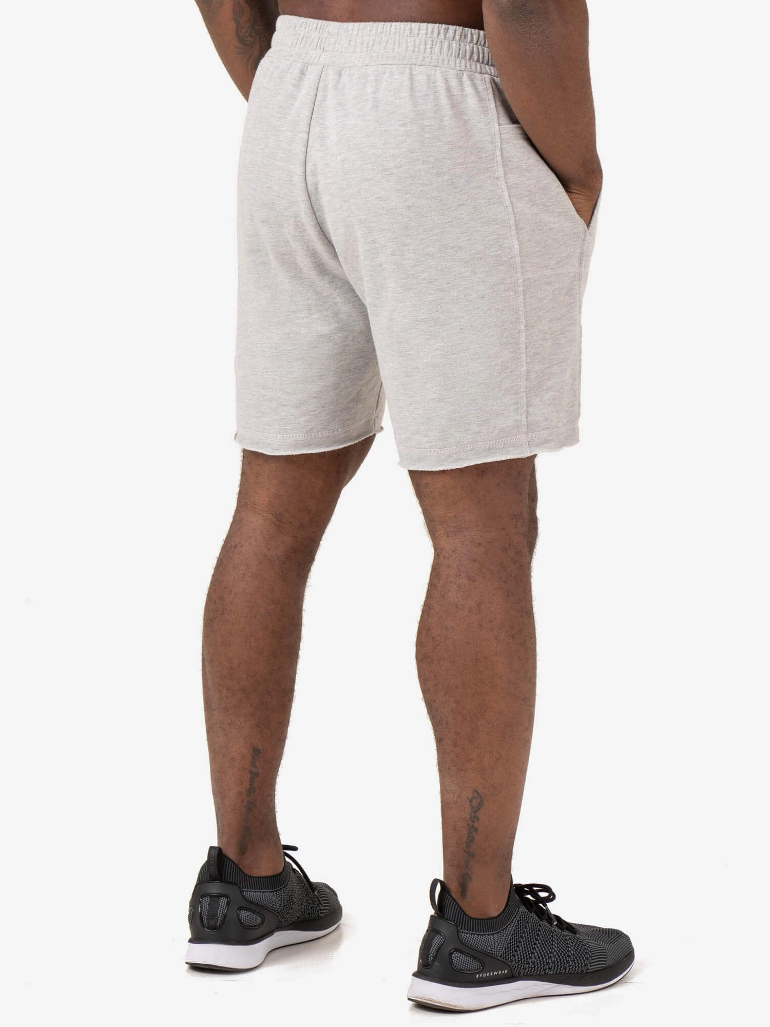Pursuit Track Shorts - Light Grey Marl Sport Flex Wear