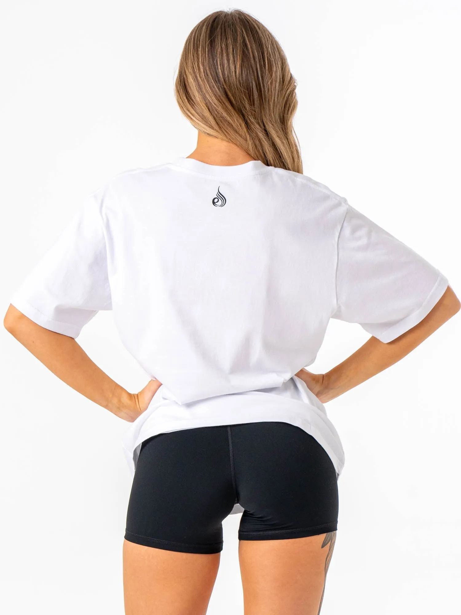 You vs You Oversized T-Shirt - White Breathable Fit Design