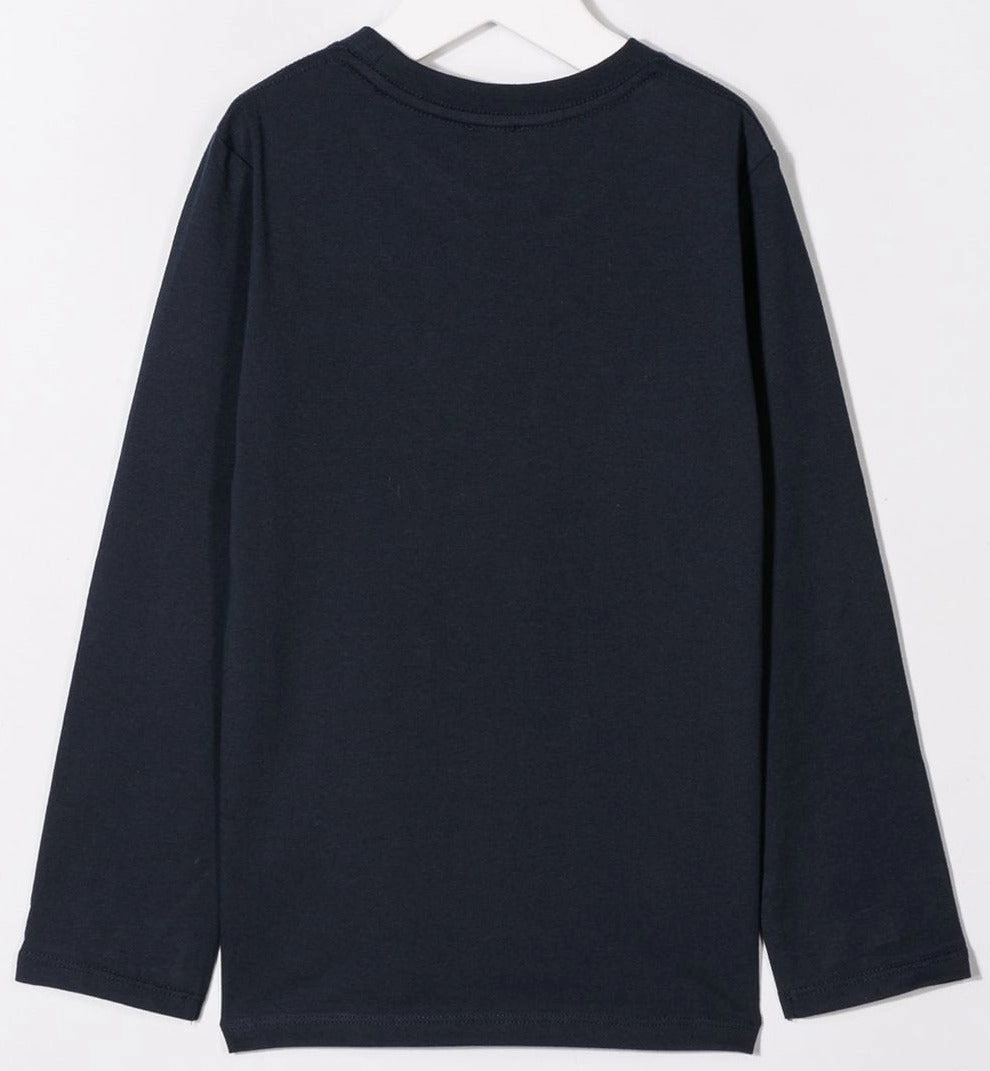 Embroidered children's clothes lovely Paul Smith Kids Tee Shirt - Blueberry