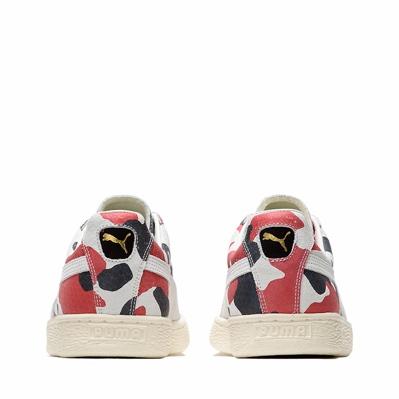 Puma Suede Made In Japan KOI - White/Red Weekend Walk City Balance