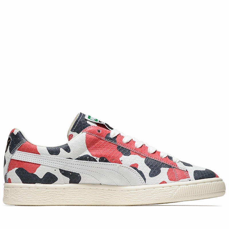 Puma Suede Made In Japan KOI - White/Red Food Trip Festival Mood