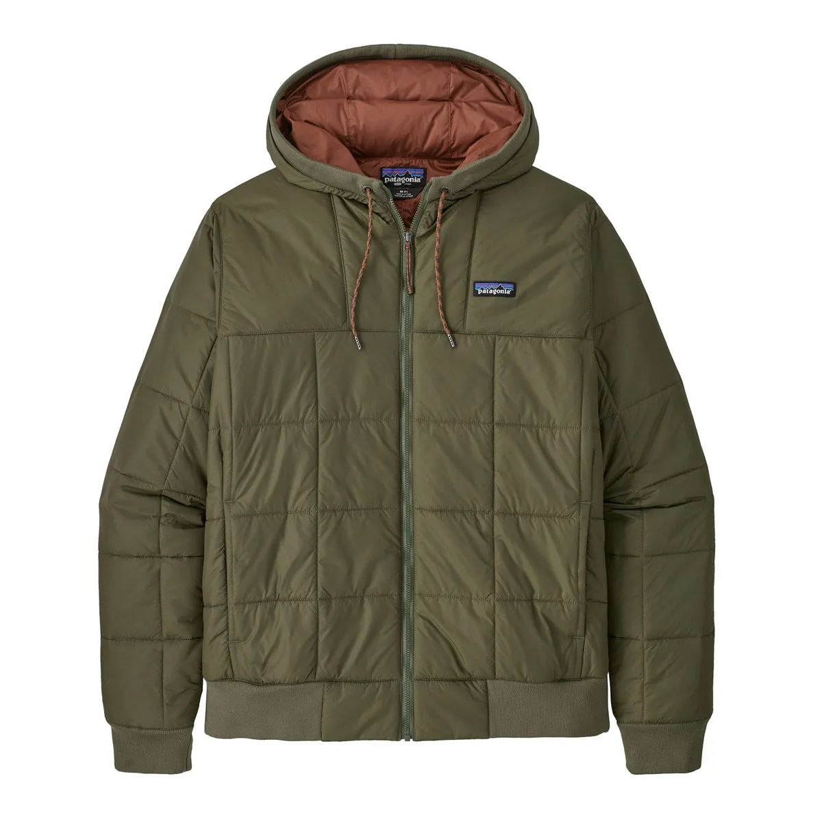 Men's Box Quilted Hoody Transitional Piece