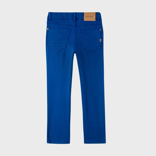 Washable kids' apparel Paul Smith Junior Royal Blue Jeans