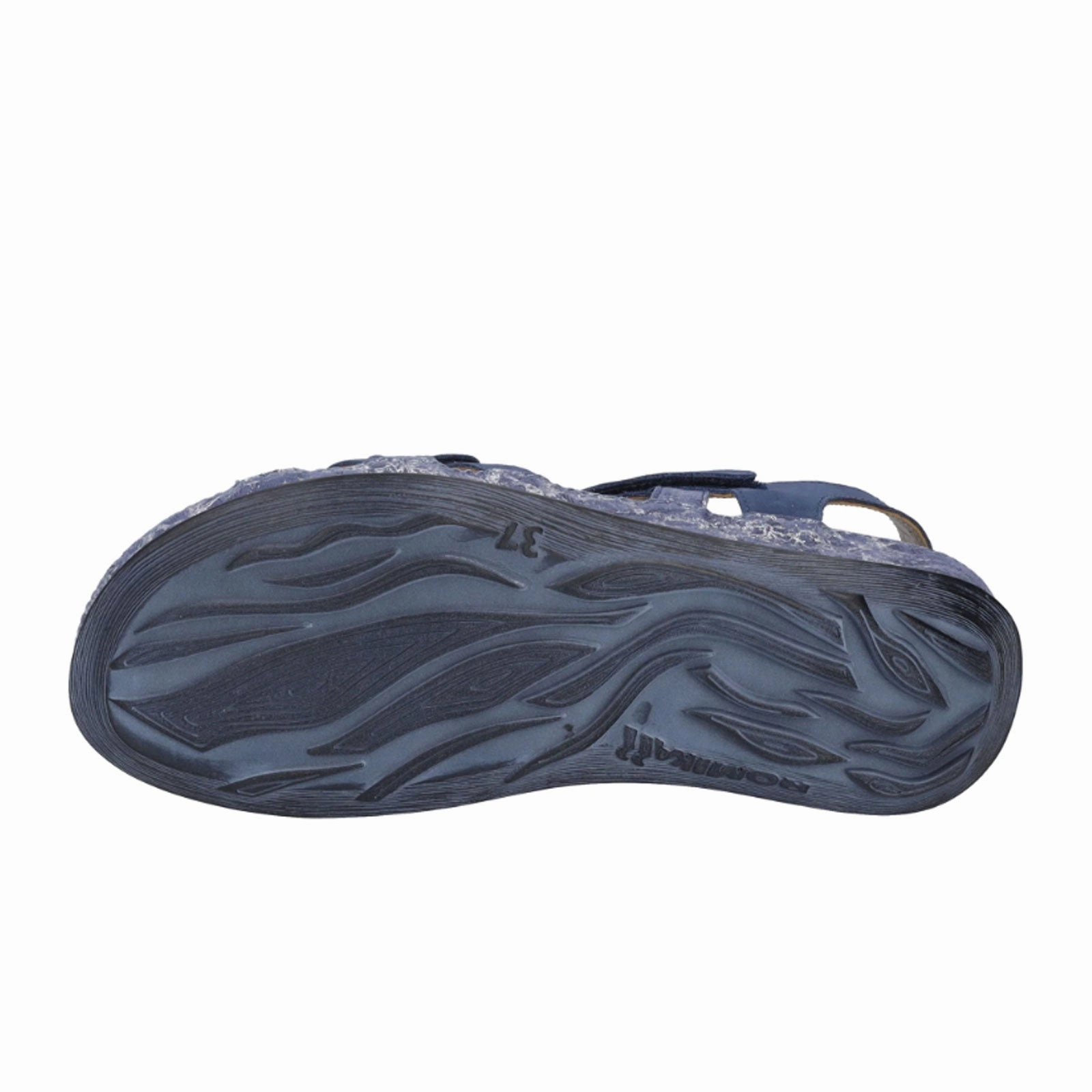 Comfort Relax Step Romika Fidschi 74 Backstrap Sandal (Women) - Ocean