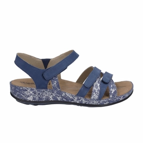 Romika Fidschi 74 Backstrap Sandal (Women) - Ocean Easy Foot Comfort