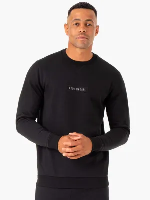 Easy Fit Recharge Pullover - Black