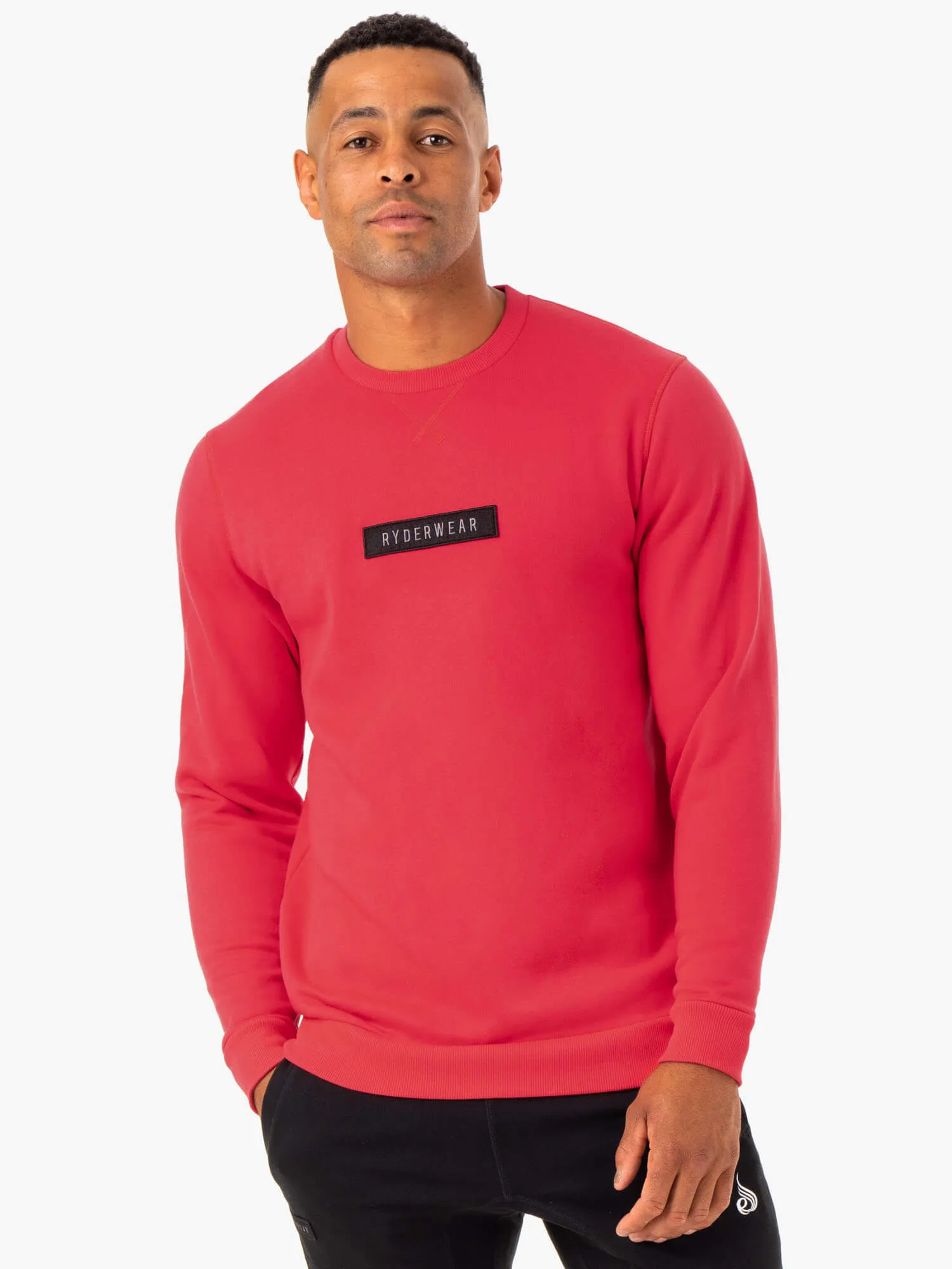 Relaxed Look Recharge Pullover - Red